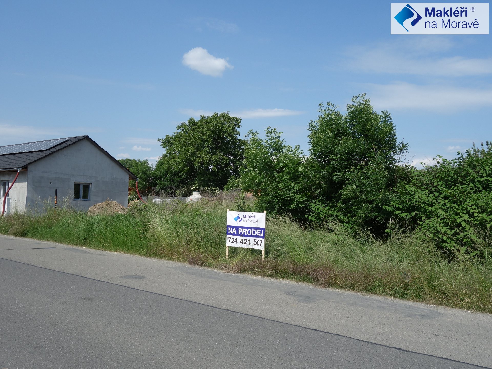 Prodej pozemku k výstavbě rodinného domu Věrovany, 676 m2